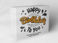 Boîte cadeau "Happy Birthday To You"