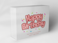 Boîte cadeau "Happy Birthday"