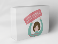 Boîte cadeau "Fille d'anniversaire"