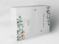 Boîte cadeau "Eucalyptus et coton"