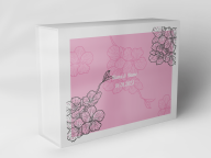Boîte cadeau "Fleurs en fleurs"