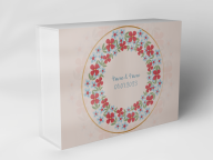 Boîte cadeau "Couronne de fleurs"