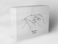 Boîte cadeau « Se tenir la main »