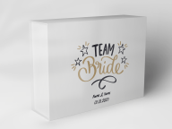 Boîte cadeau "Équipe de la mariée étoiles"