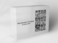 Boîte cadeau "citations typographiques"