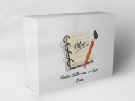 Boîte cadeau "Carnet et stylo"