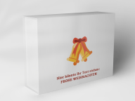 Boîte cadeau "Cloches de Noël"