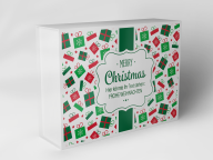 Boîte cadeau "Cadeaux de Noël"