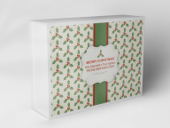 Boîte cadeau "Houx et baies"
