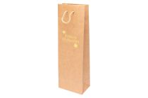 Sac en papier pour bouteille "Augsburg" 12x8x37 cm