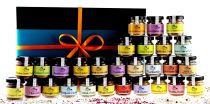 Coffret cadeau "Boîte d'épices avec 28 spécialités dans la boîte cadeau"