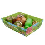 Panier cadeau "Ferme" carré moyen