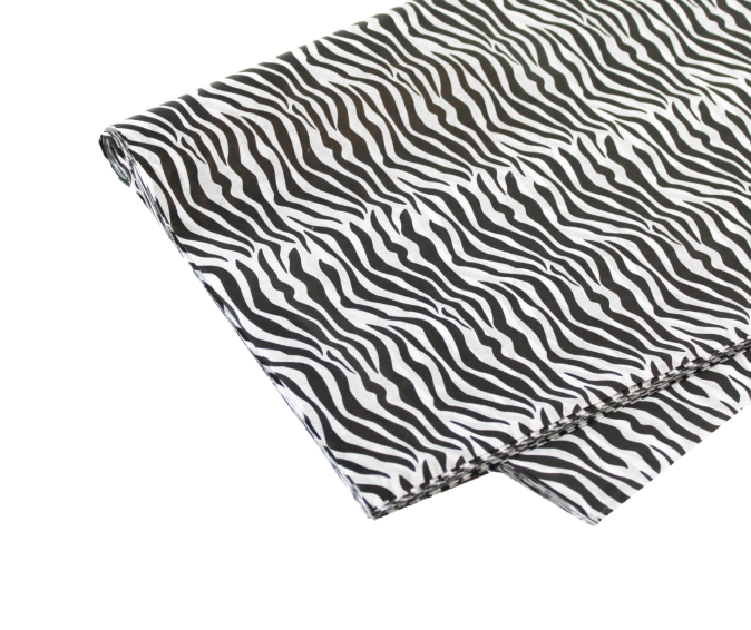 Papier de soie "Zebra" 50x76cm 2107M50-016