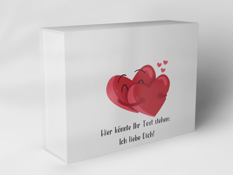Boîte cadeau "Cœurs et message d'amour" 1007_06_0010