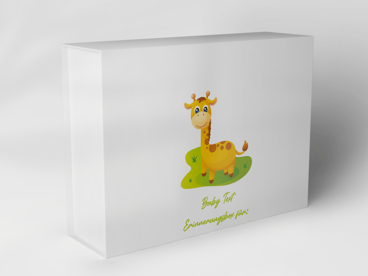 Boîte cadeau "Giraffe Babytext" 1007_01_0015