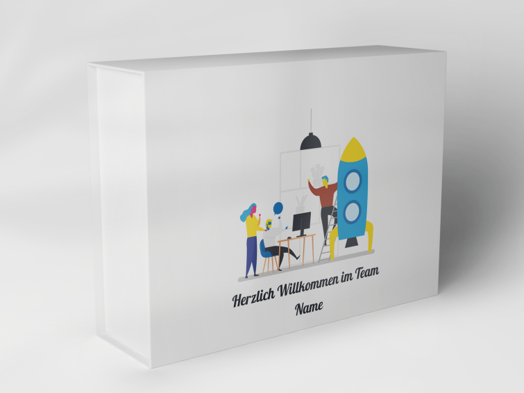 Boîte cadeau "Fusée et travail d'équipe" 1007_07_0004