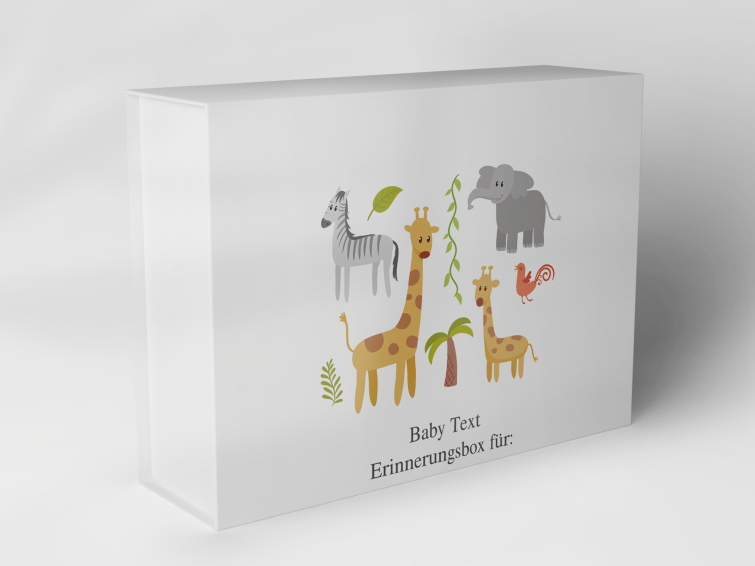 Boîte cadeau "Animaux dans la jungle" 1007_01_0023