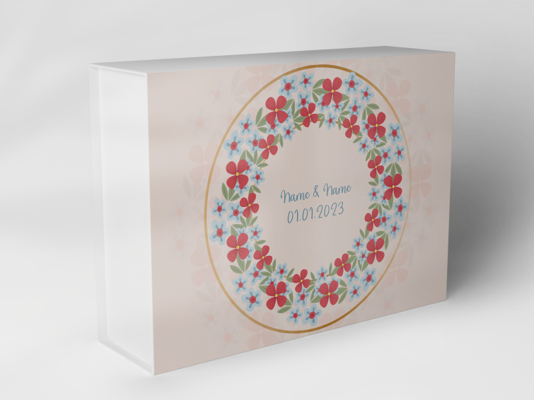 Boîte cadeau "Couronne de fleurs" 1007_05_0040