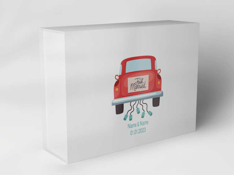 Boîte cadeau "voiture de mariage" 1007_05_0052