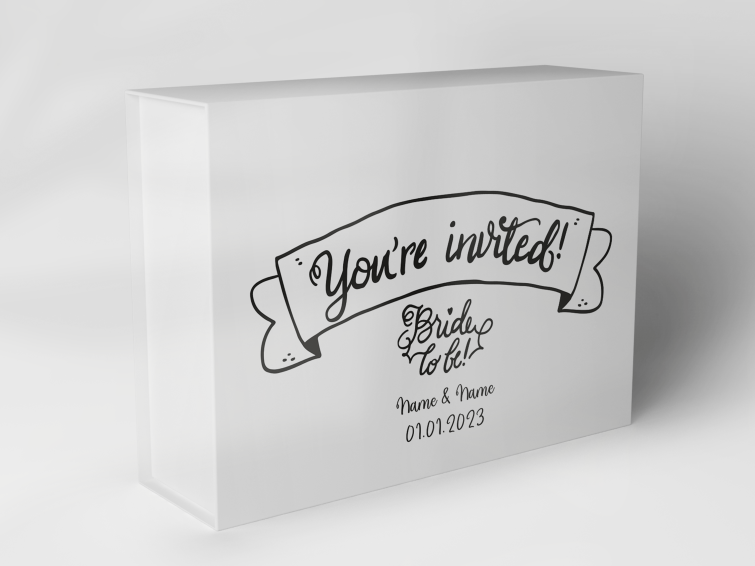 Boîte cadeau "Mariée invitée" 1007_05_0067 