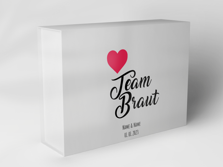 Boîte cadeau "Herz Team Braut" 1007_05_0078 