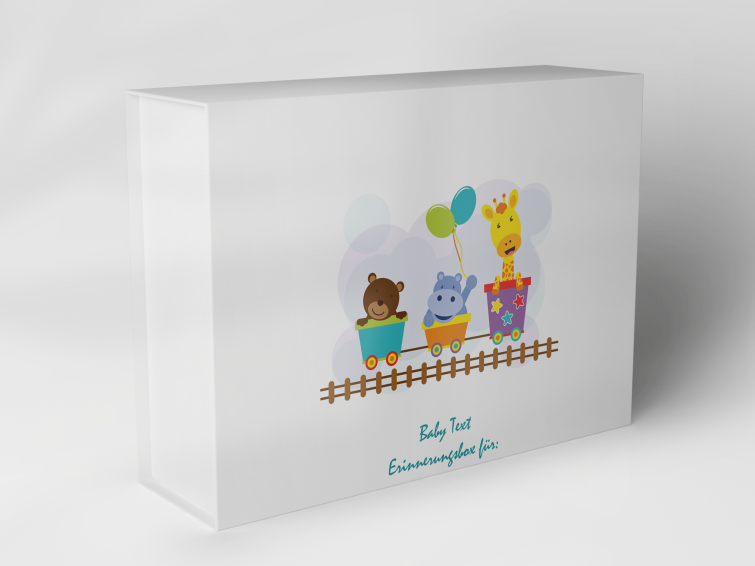 Boîte cadeau "Animaux dans le train" 1007_01_0028