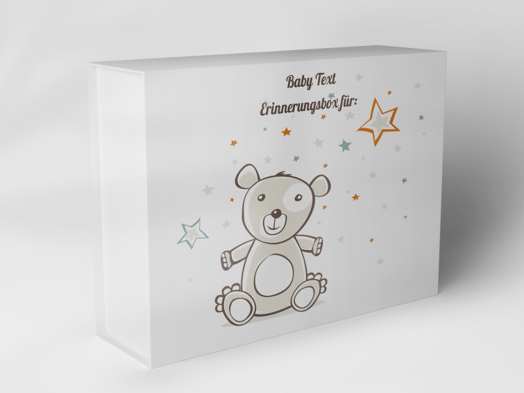 Boîte cadeau "Teddy et étoiles" 1007_01_0033