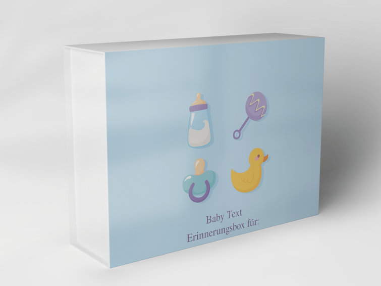 Boîte cadeau "Articles pour bébé et canard" 1007_01_0037