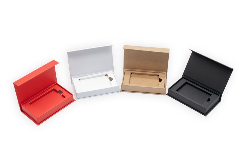 Boîte aimantée emballage cadeau avec insert en différentes couleurs 1007MB_7_ 
