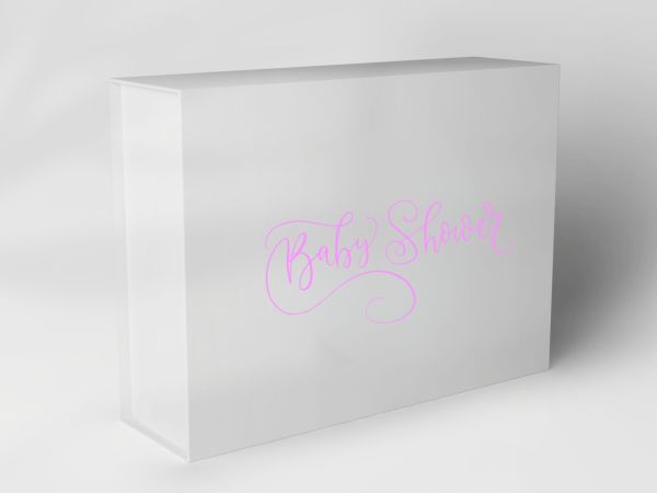 Boîte cadeau "Baby Shower Schriftzug" Boîte cadeau "Baby Shower Schriftzug"