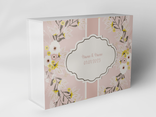 Boîte cadeau "Fleurs et branches" 1007_05_0043 Boîte cadeau "Fleurs et branches" 1007_05_0043
