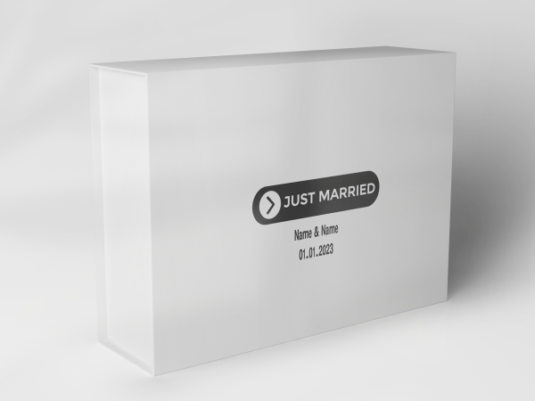 Boîte cadeau "Just Married" 1007_05_0063 Boîte cadeau "Just Married" 1007_05_0063